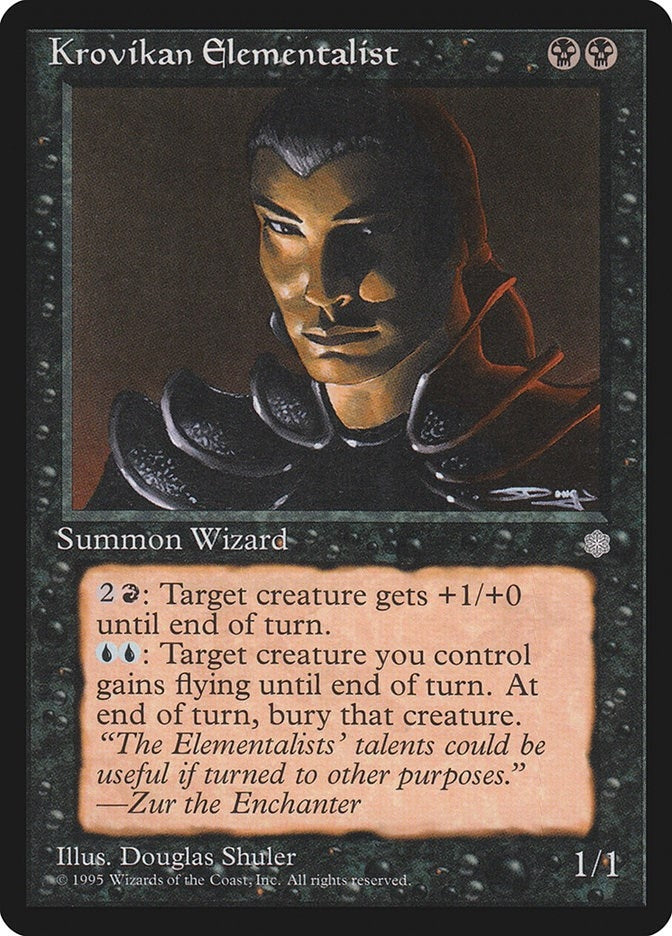 Krovikan Elementalist (ICE)
