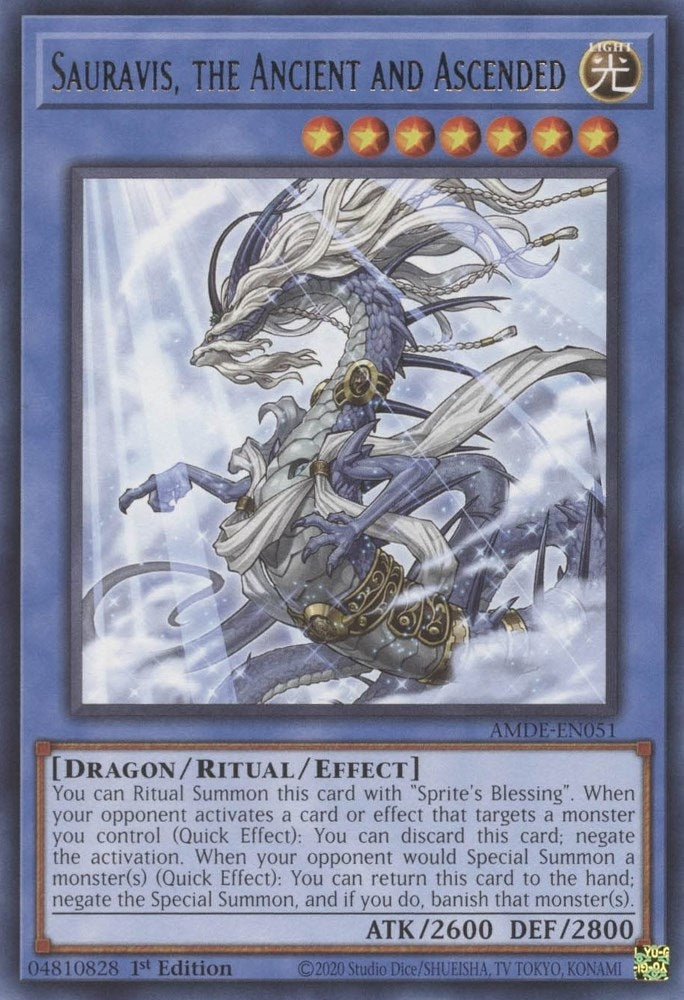 Sauravis, the Ancient and Ascended (AMDE-EN051) (AMDE)