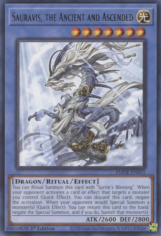 Sauravis, the Ancient and Ascended (AMDE-EN051) (AMDE)
