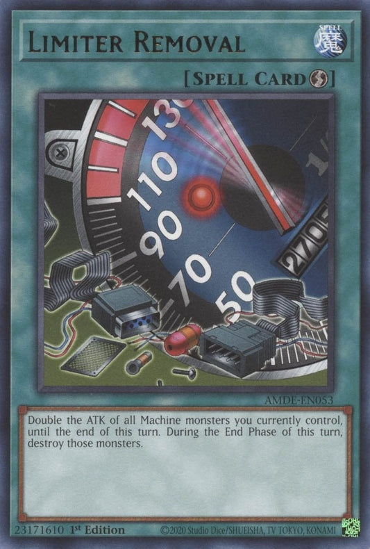 Limiter Removal (AMDE-EN053) (AMDE)