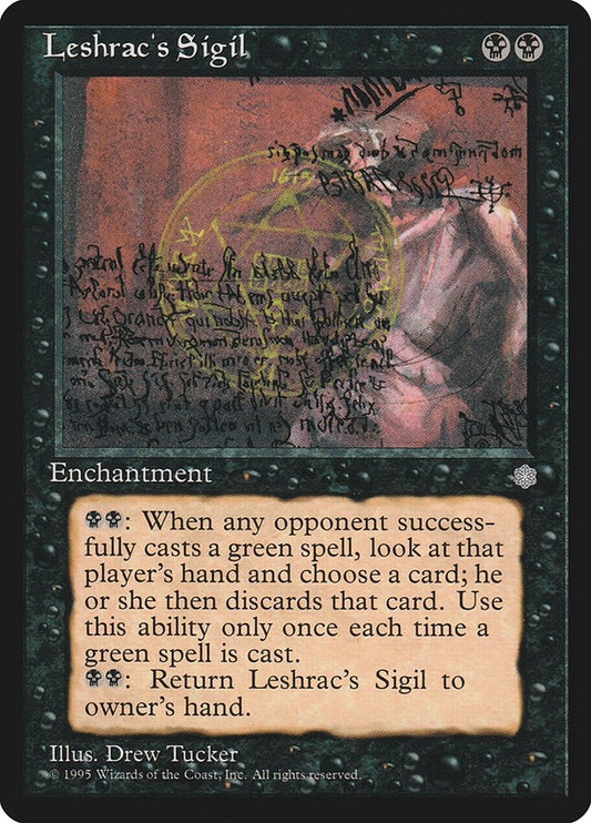 Leshrac's Sigil (ICE)