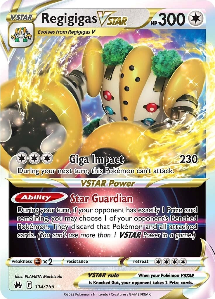 Regigigas VSTAR (114/159) (CRZ)