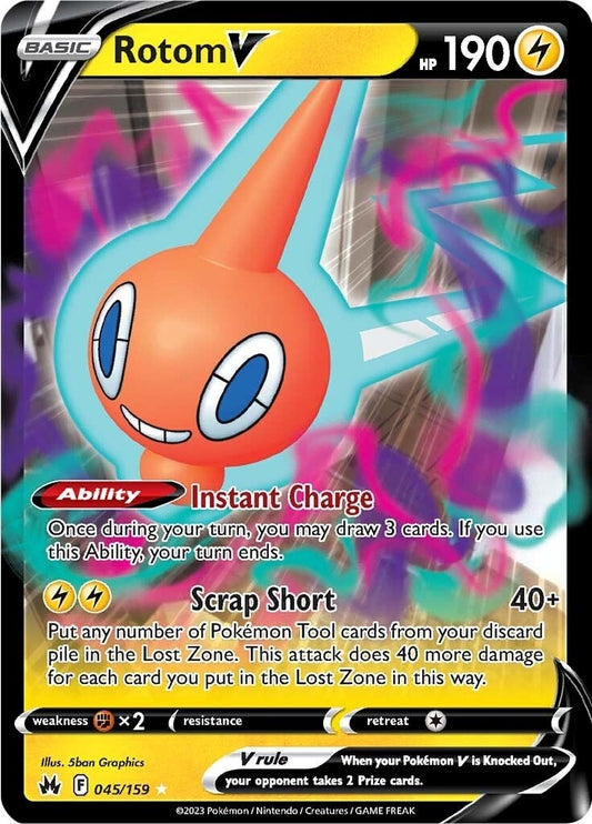 Rotom V (045/159) (CRZ)