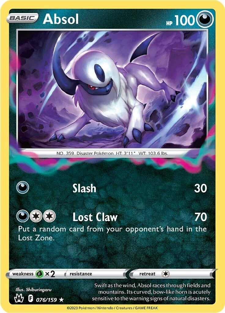 Absol (076/159) (CRZ)