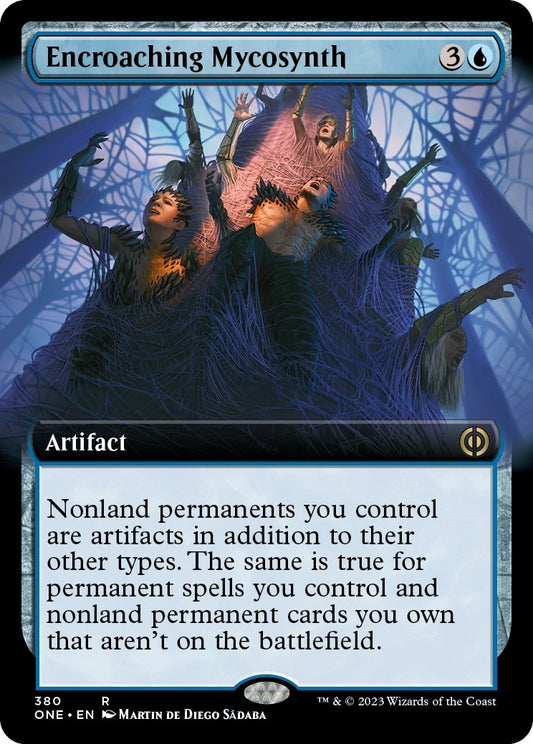 Encroaching Mycosynth (Extended Art) (380) (ONE)