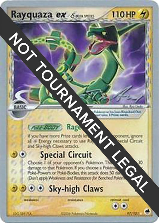 Rayquaza ex (Delta Species) - 2007 (Tom Roos) (97/101) (WCD)