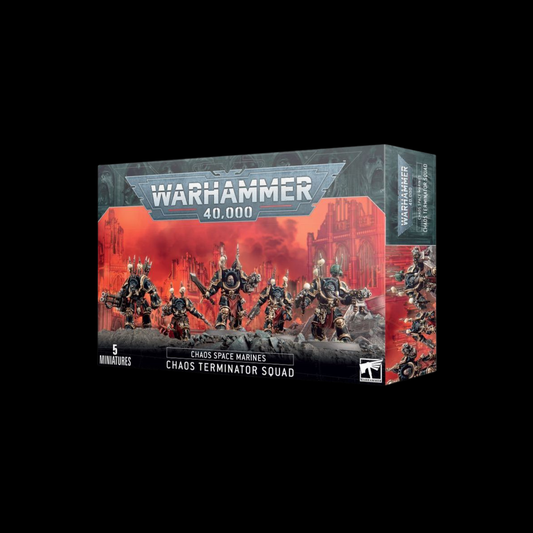 Warhammer 40K Chaos Space Marines Chaos Terminator Squad