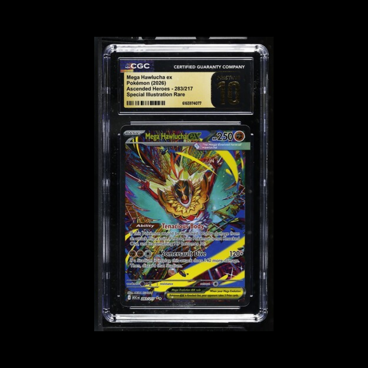 Pokemon Slab Mega Hawlucha EX 283 CGC Pristine 10 2026