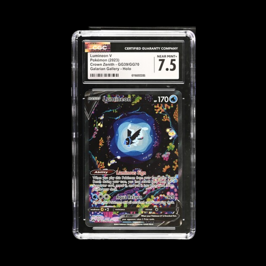 Pokemon Slab Lumineon GG39 CGC 7.5 Nm 2023