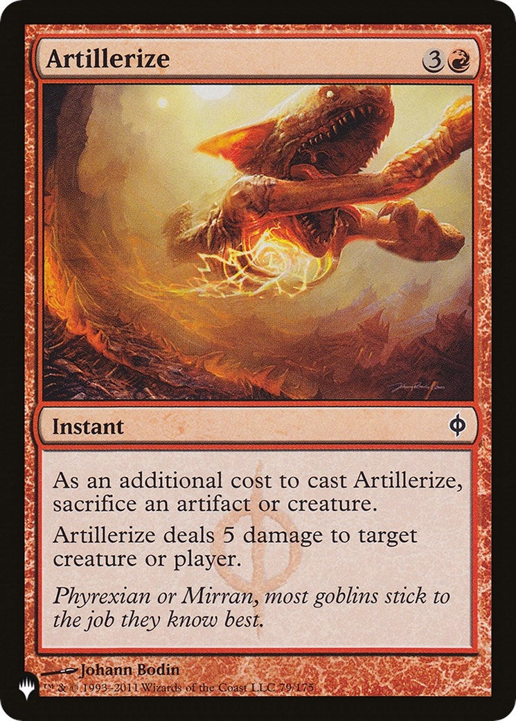 Artillerize (79/175) (LIST)