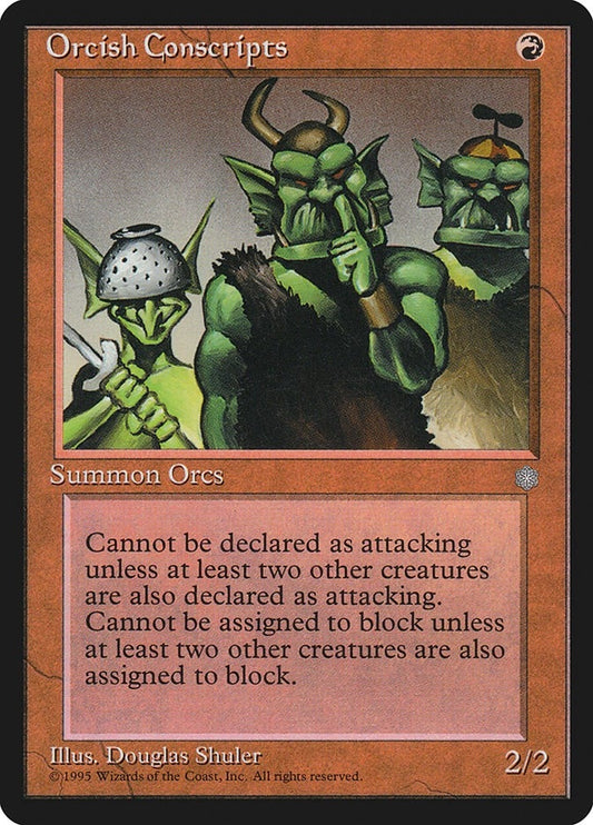 Orcish Conscripts (ICE)