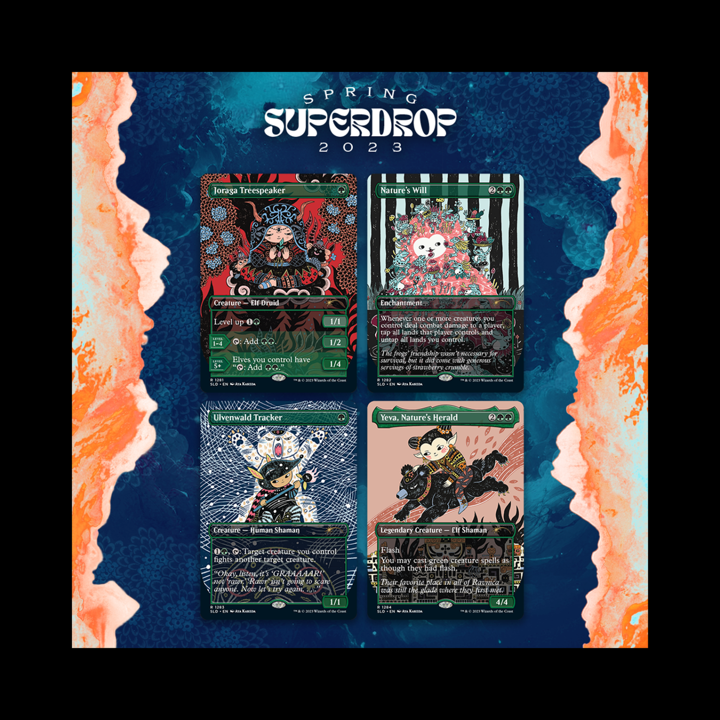 MTG Magic The Gathering Secret Lair Nature Is Adorable Sealed