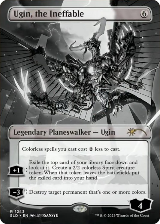Ugin, the Ineffable (Borderless) (1243) (SLD)