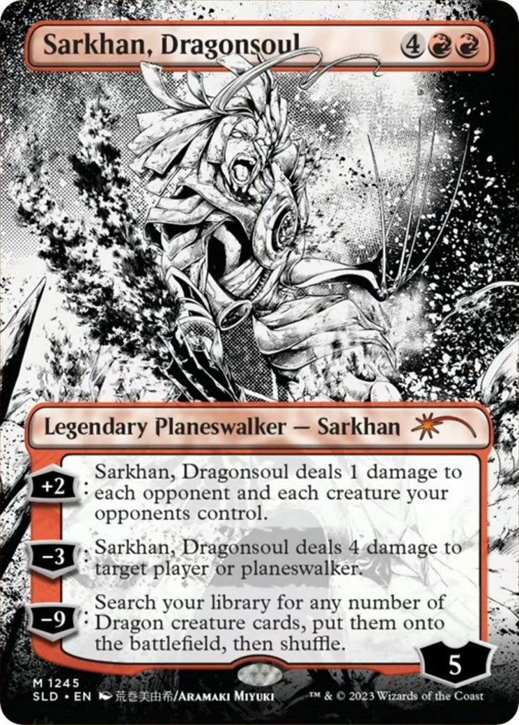 Sarkhan, Dragonsoul (Borderless) (1245) (SLD)