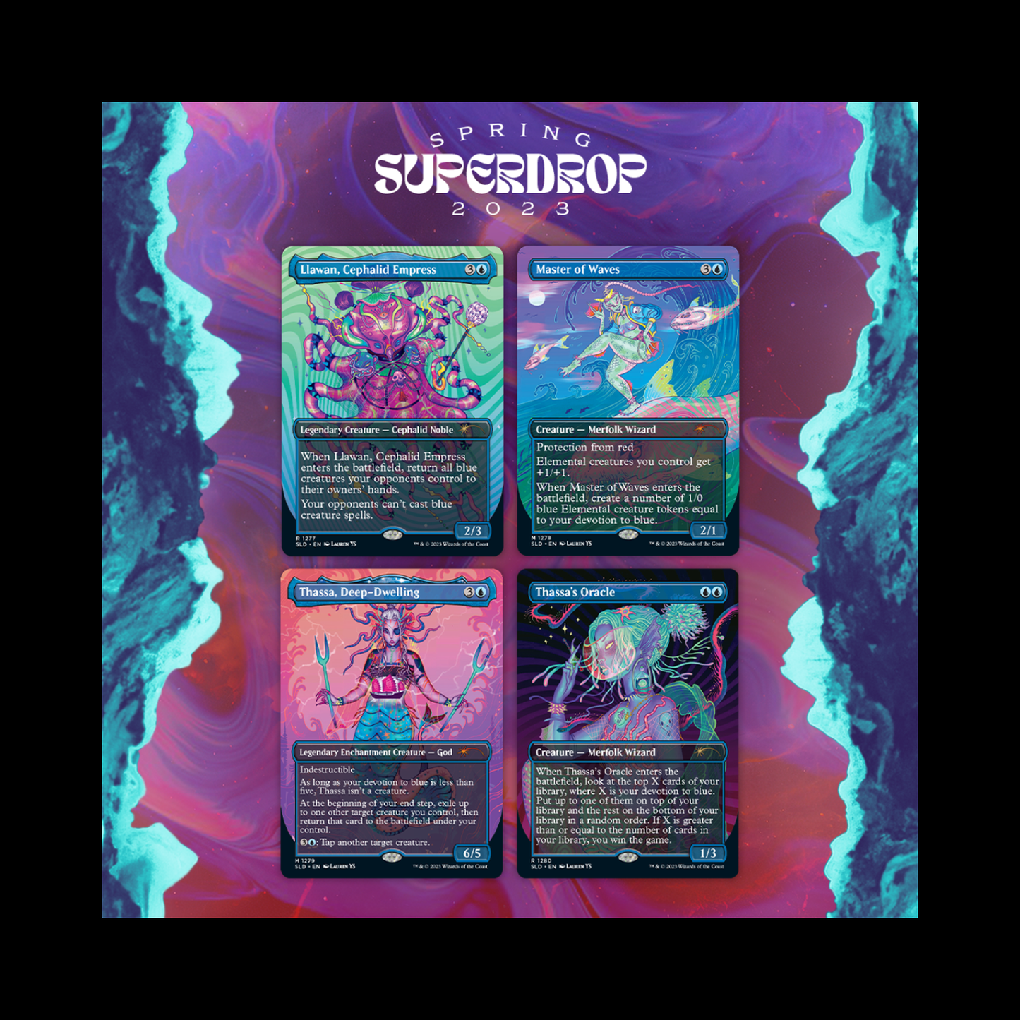 MTG Magic The Gathering Secret Lair Cool Ocean Breeze Sealed