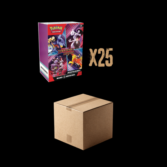 Pokemon Scarlet & Violet Destined Rivals 25x Booster Bundle Sealed Case