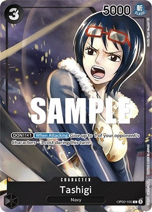 Tashigi (Box Topper) (OP02-105) (OP02)