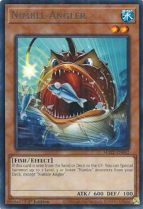 Nimble Angler (MAZE-EN042) (MAZE)