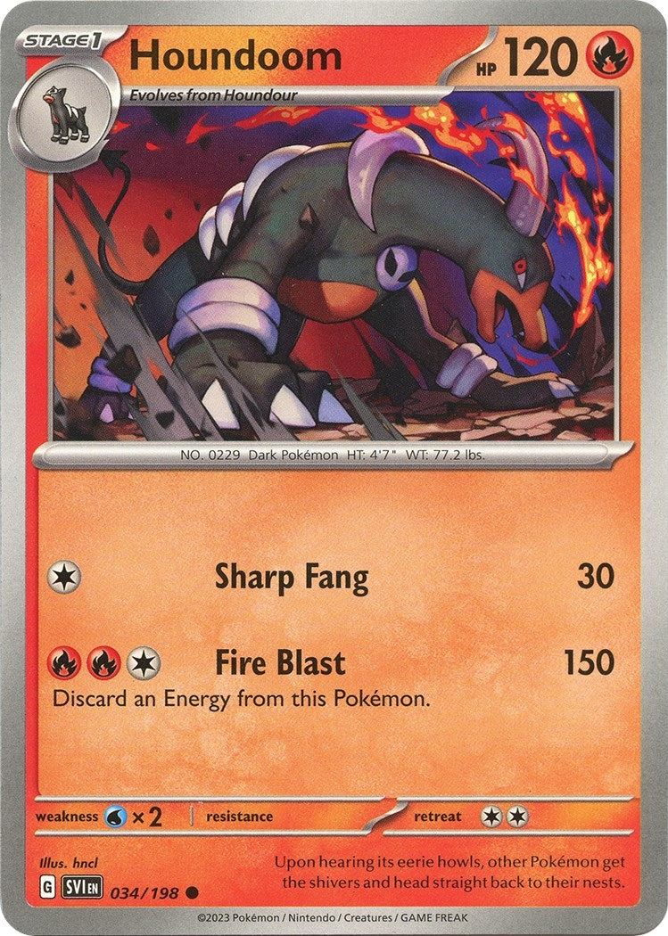 Houndoom (034/198) (SVI)