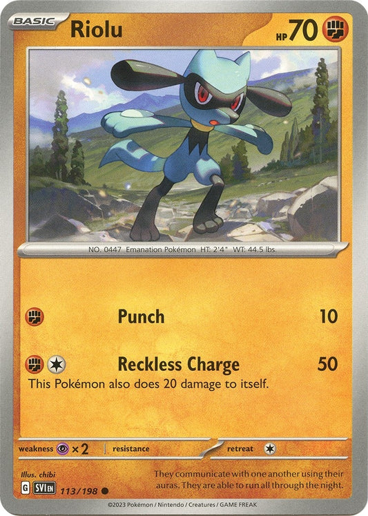 Riolu (113/198) (SVI)