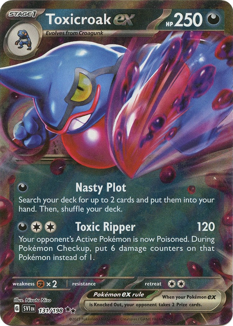 Toxicroak ex (131/198) (SVI)