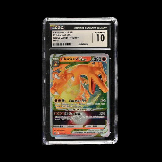 Pokemon Slab Charizard 019 2023 Holo CGC 10 Gem Mint