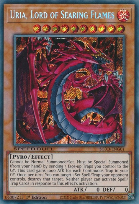 Uria, Lord of Searing Flames (SGX3-ENG01) (SGX3)
