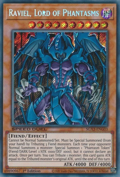 Raviel, Lord of Phantasms (SGX3-ENG03) (SGX3)