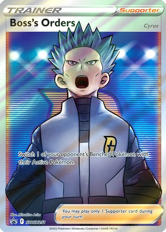 Boss's Orders (Sealed Pack) (Full Art) (SWSH251) (SWSD)