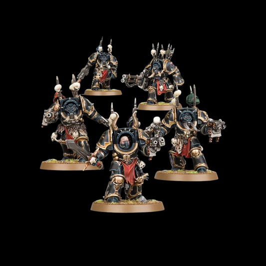 Warhammer 40K Chaos Space Marines Chaos Terminator Squad