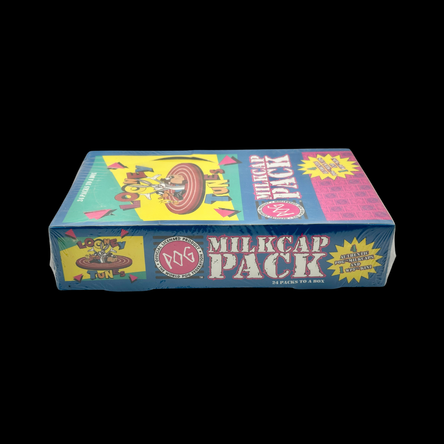 Looney Tunes Pogs Milkcap Pack Booster Box 1995