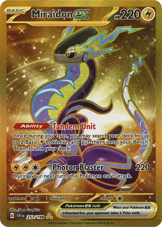Miraidon EX Lightly Played (253/198) (SVI)