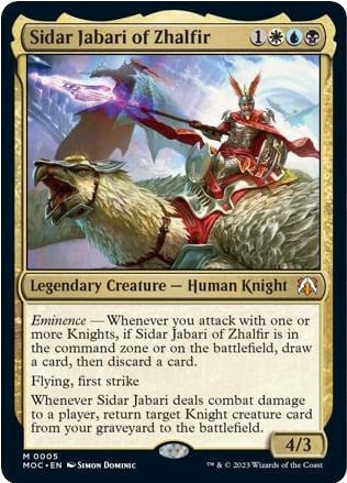 Sidar Jabari of Zhalfir (5) (MOC)