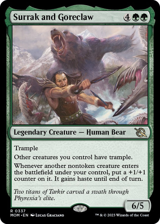 Surrak and Goreclaw (337) (MOM)