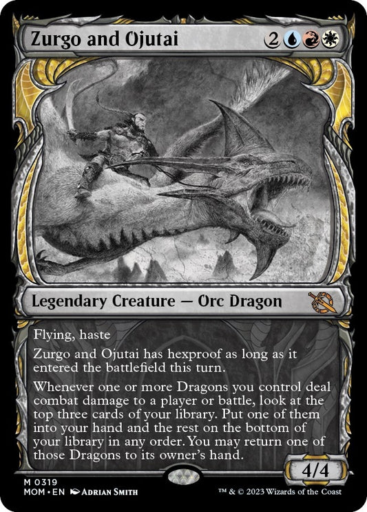 Zurgo and Ojutai (Showcase) (319) (MOM)
