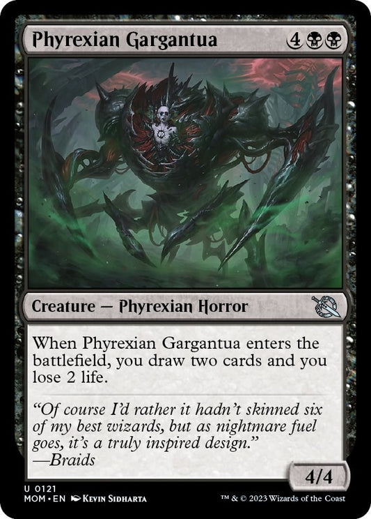 Phyrexian Gargantua (121) (MOM)