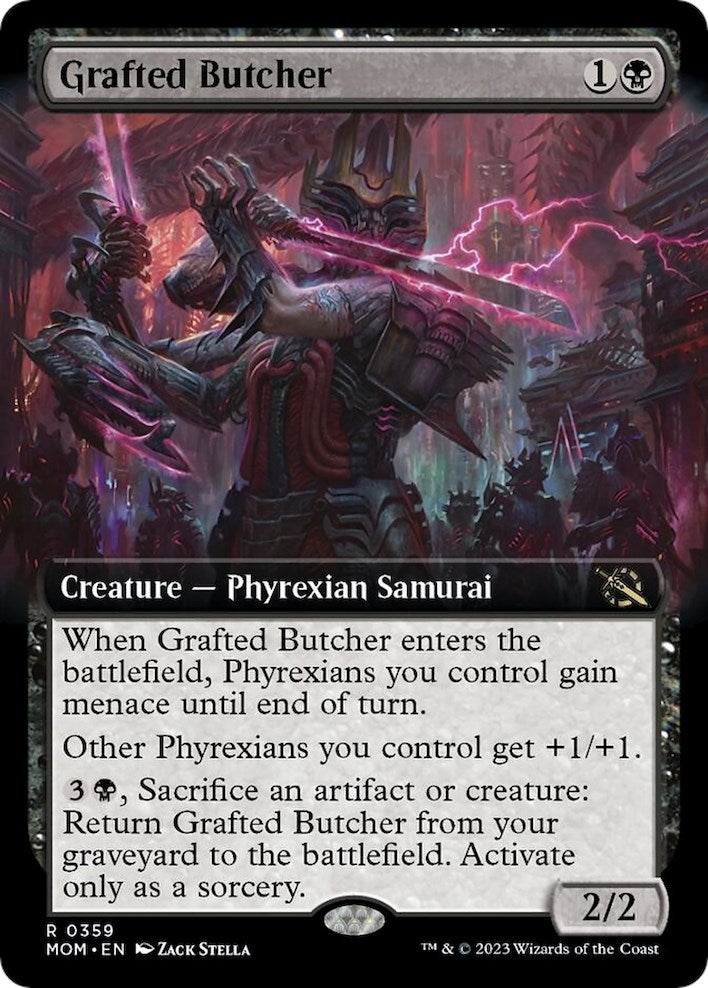 Grafted Butcher (Extended Art) (359) (MOM)