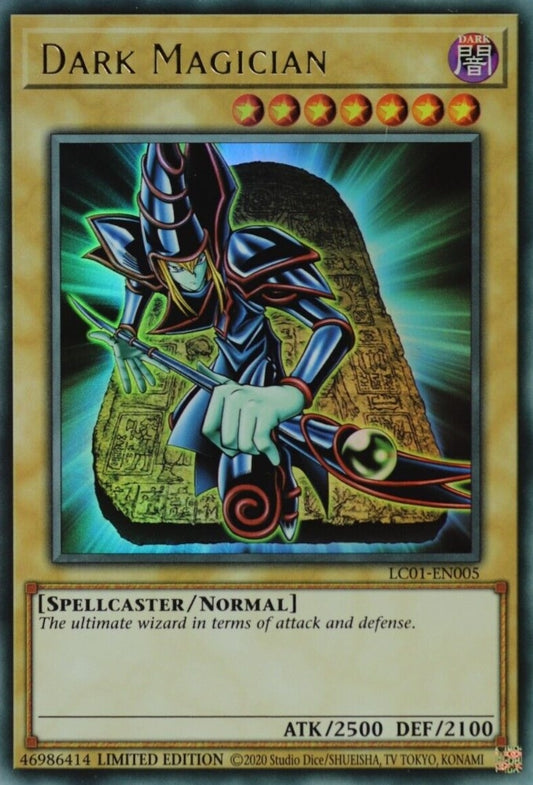 Dark Magician (25th Anniversary Edition) (LC01-EN005) (LC01)