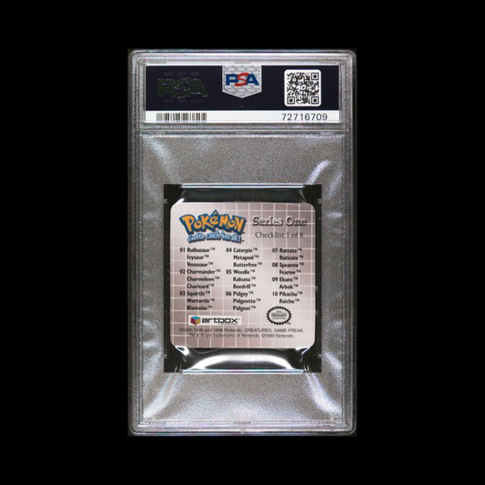 Pokemon Slab Pikachu Raichu Action Flipz 10 Series One PSA 9 Mint 1999