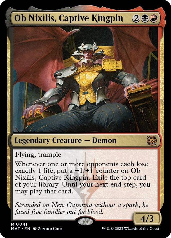 Ob Nixilis, Captive Kingpin (41) (MAT)