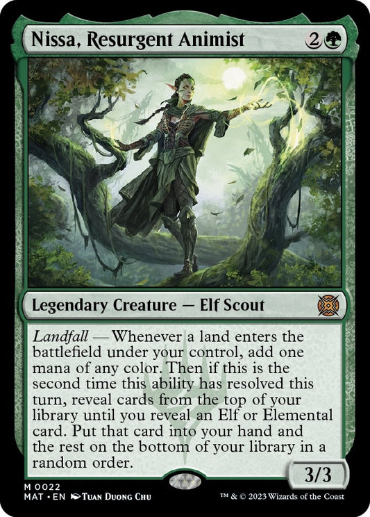 Nissa, Resurgent Animist (22) (MAT)