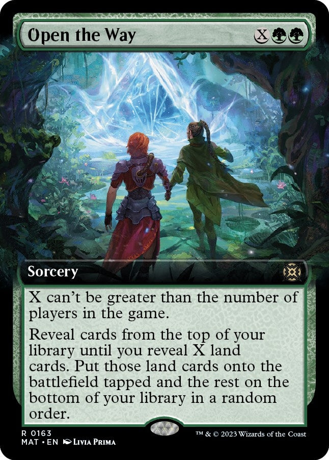 Open the Way (Extended Art) (163) (MAT)