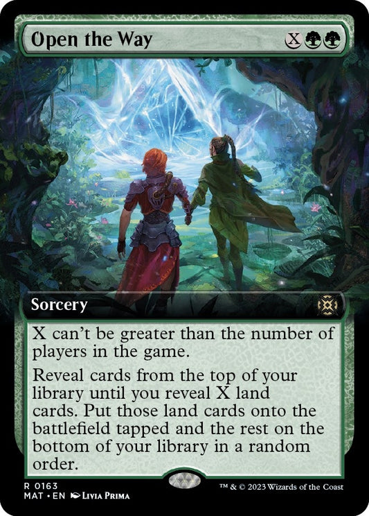 Open the Way (Extended Art) (163) (MAT)