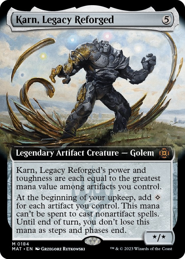 Karn, Legacy Reforged (Extended Art) (184) (MAT)