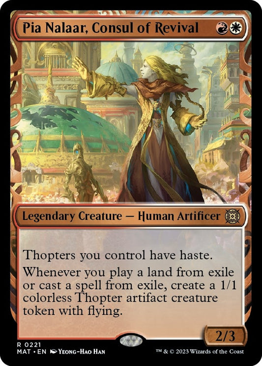 Pia Nalaar, Consul of Revival (Halo Foil) (221) (MAT)