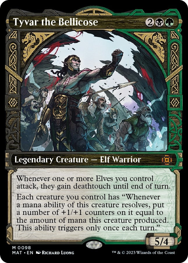 Tyvar the Bellicose (Showcase) (98) (MAT)