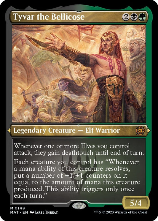 Tyvar the Bellicose (Foil Etched) (148) (MAT)