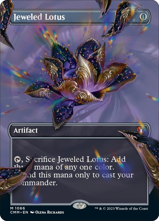 Jeweled Lotus (Textured Foil) (1066) (CMM)