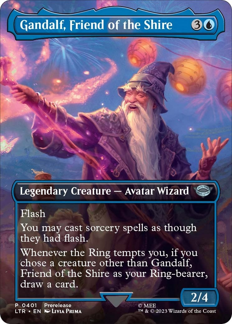 Gandalf, Friend of the Shire (Borderless) (401) (LTR)