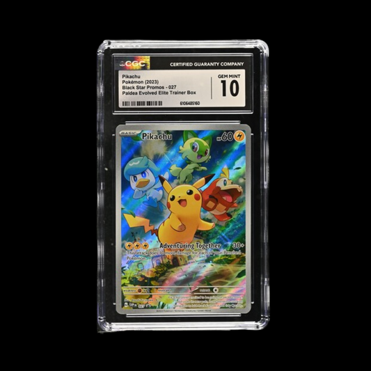 Pokemon Slab Pikachu 027 2023 CGC 10 Gem Mint